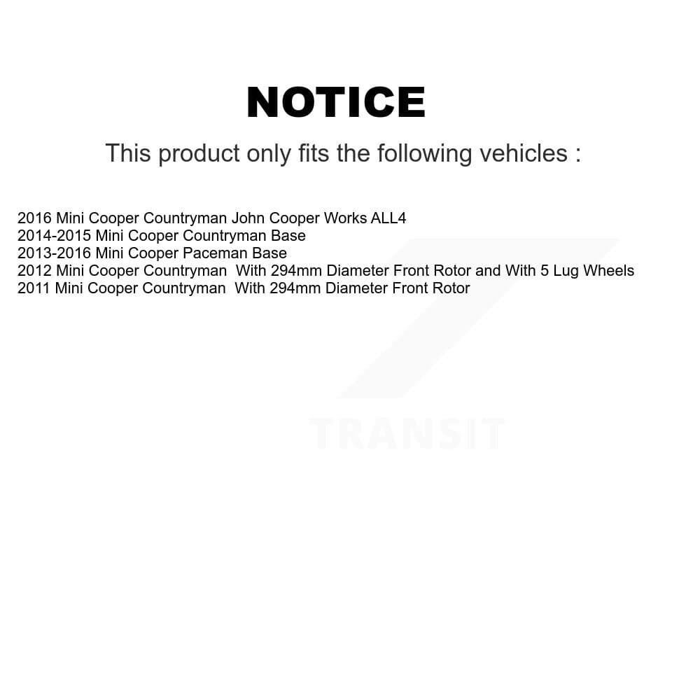 Genius - KG-101510 - Front Disc Brake Rotor Kits image 14
