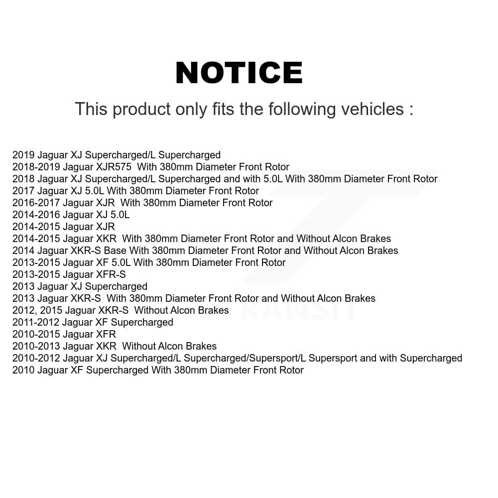 Genius - KG-101553 - Front and Rear Disc Brake Rotor Kits image 14