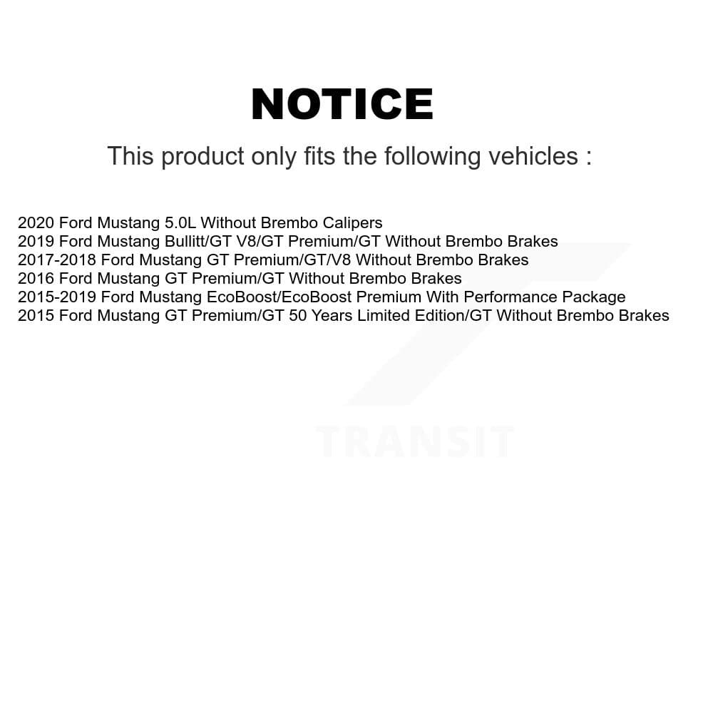 Genius - KG-101594 - Front Disc Brake Rotor Kits image 14