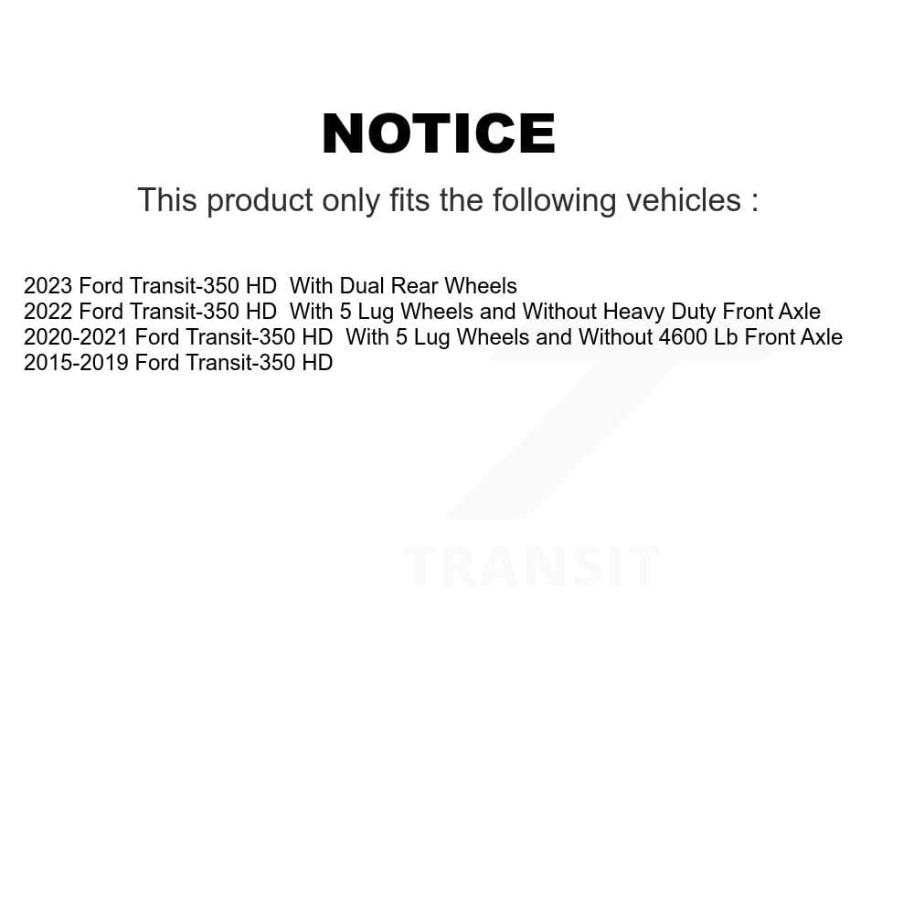 Genius - KG-101607 - Front Disc Brake Rotor Kits image 14