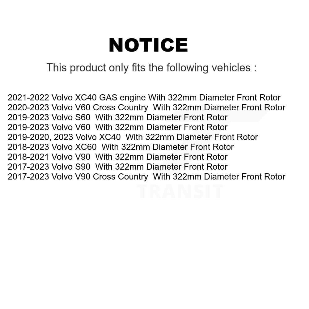 Genius - KG-101611 - Front Disc Brake Rotor Kits image 14