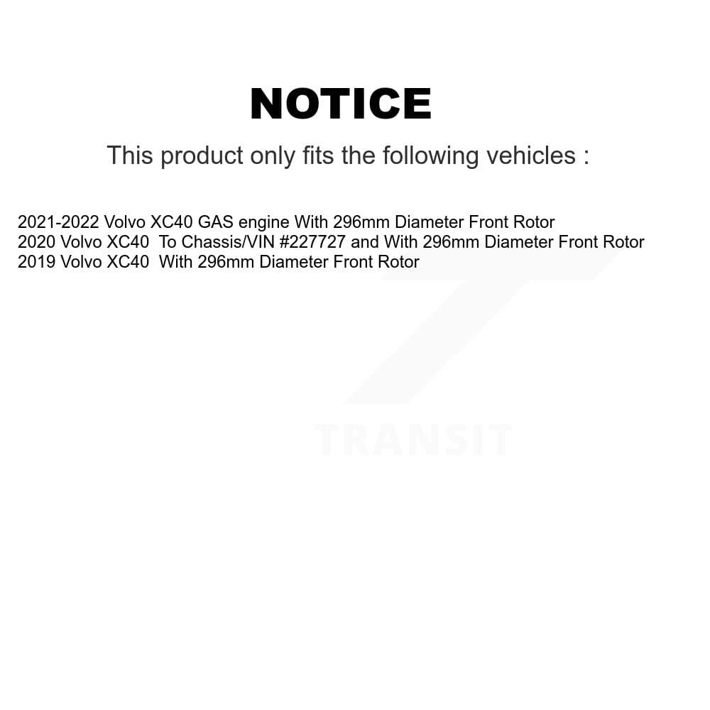 Genius - KG-101613 - Front Disc Brake Rotor Kits image 14
