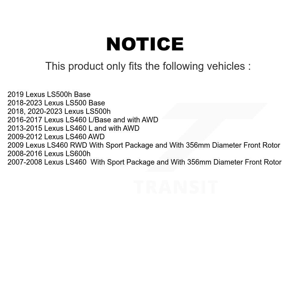 Genius - KG-101633 - Front Disc Brake Rotor Kits image 14