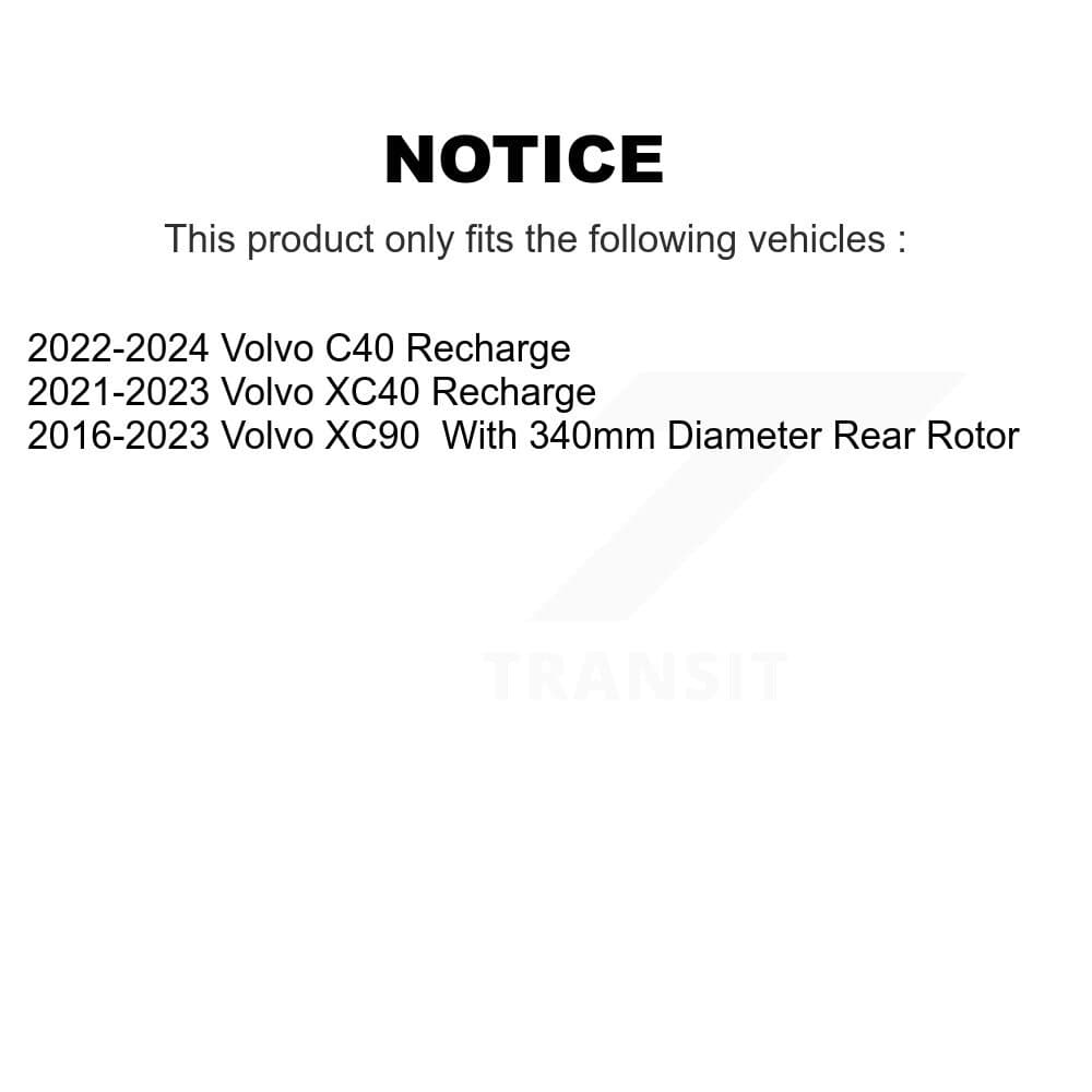 Genius - KG-101644 - Rear Disc Brake Rotor Kits image 14