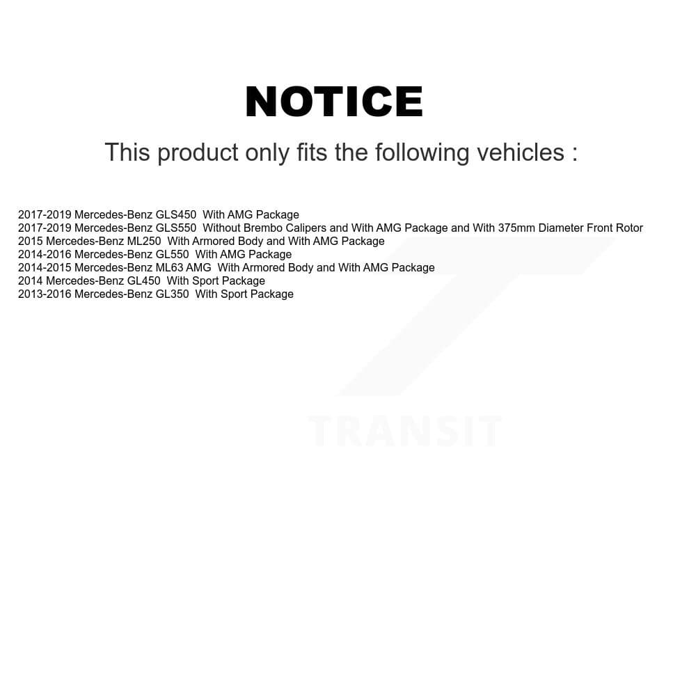 Genius - KG-101704 - Front and Rear Disc Brake Rotor Kits image 14