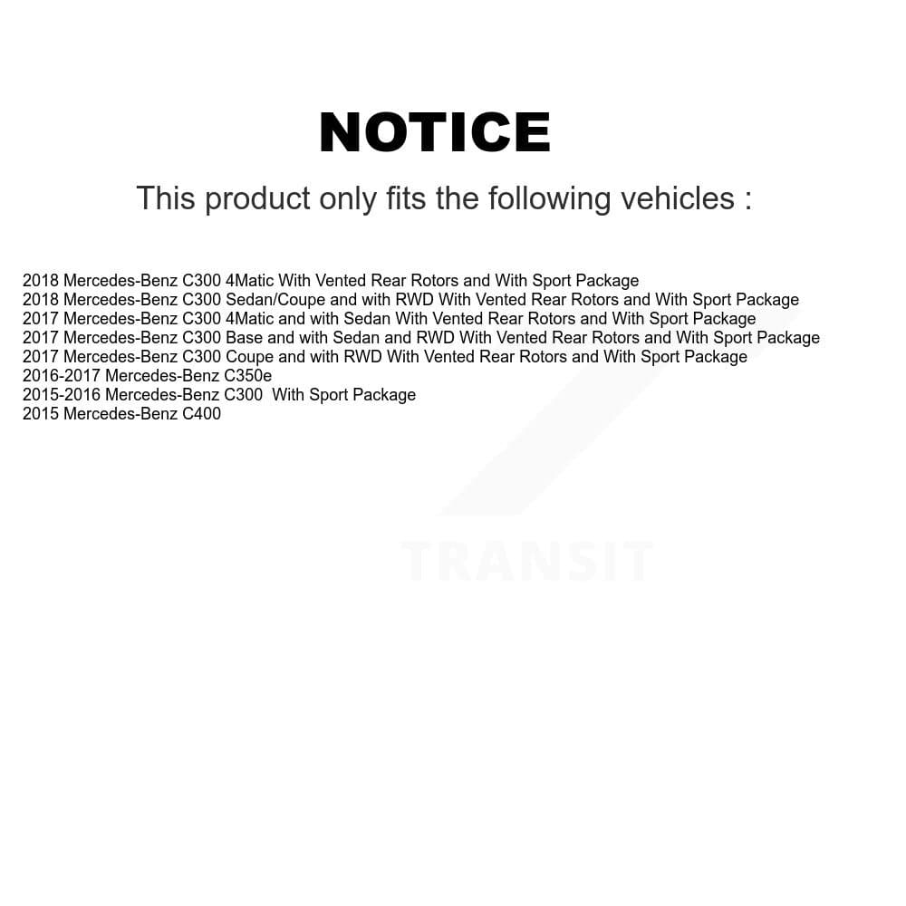 Genius - KG-101779 - Front and Rear Disc Brake Rotor Kits image 14