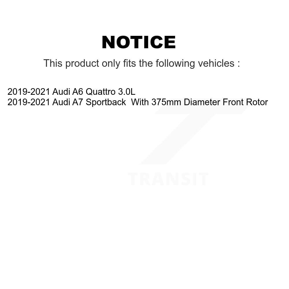 Genius - KG-101788 - Front and Rear Disc Brake Rotor Kits image 14