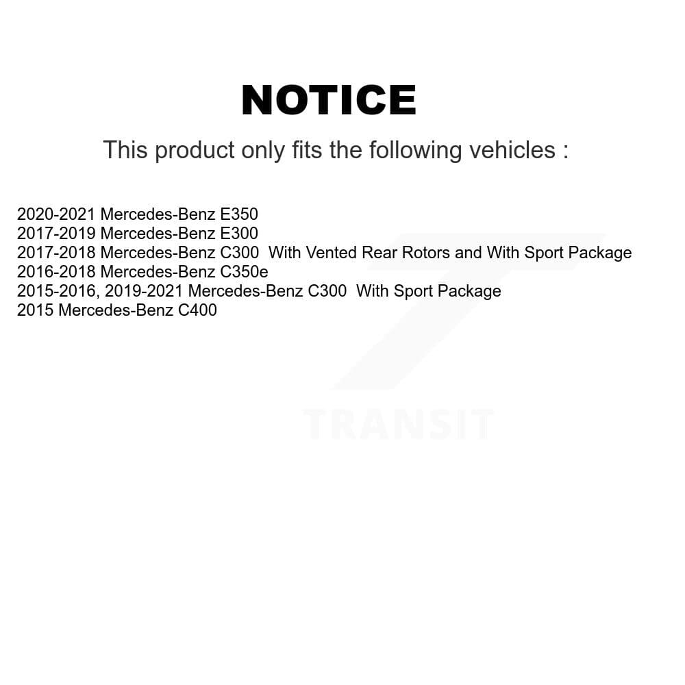 Genius - KG-101799 - Rear Disc Brake Rotor Kits image 14