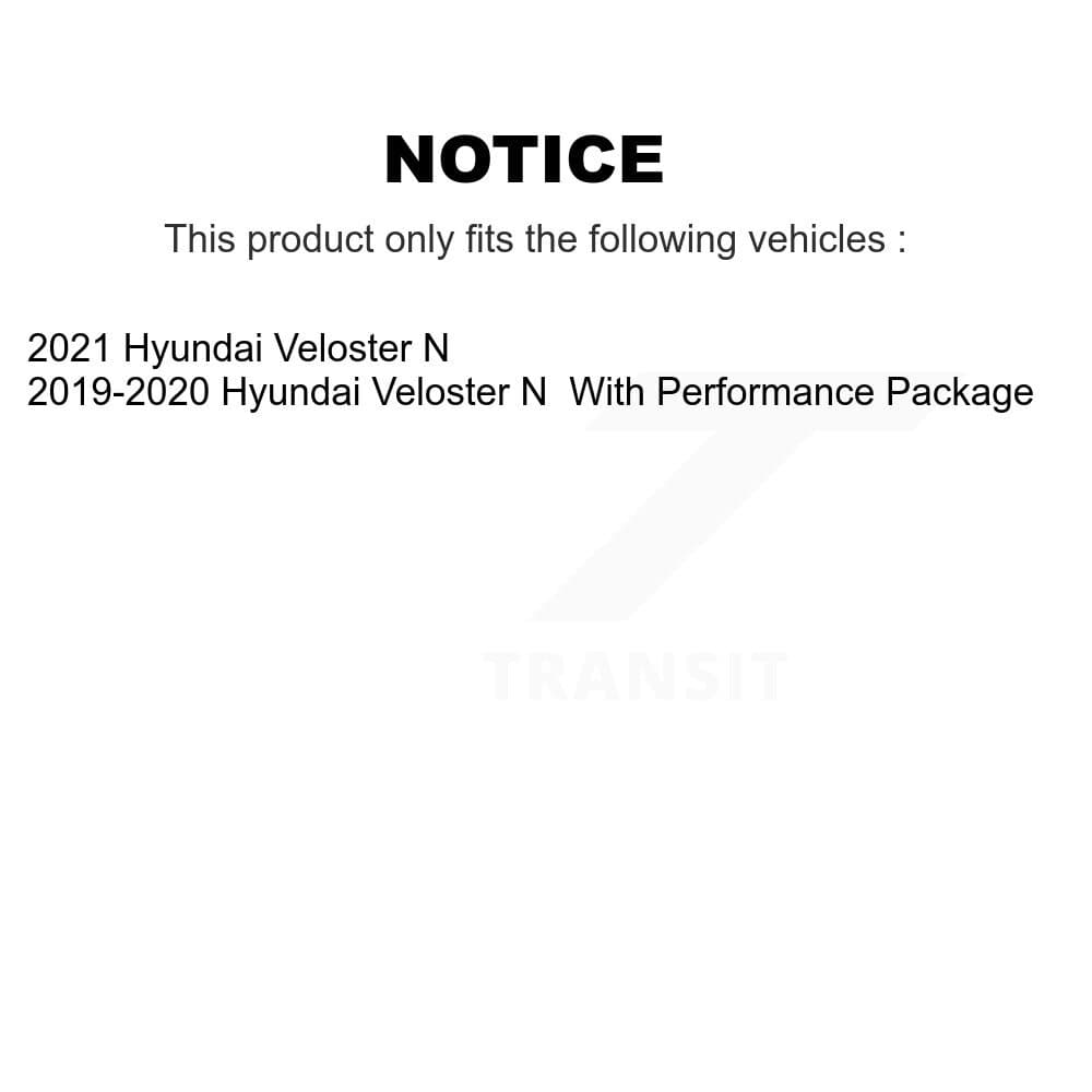 Genius - KG-101814 - Front and Rear Disc Brake Rotor Kits image 14