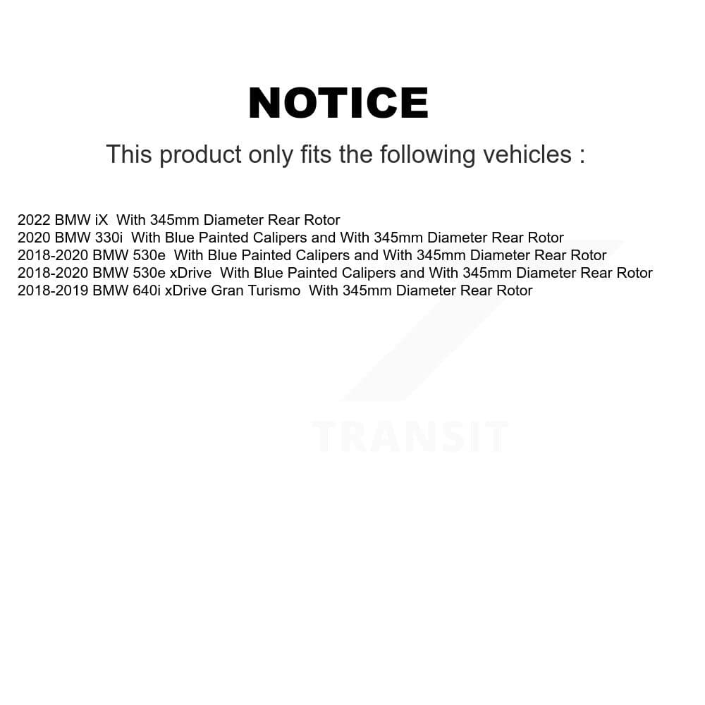 Genius - KG-101871 - Front and Rear Disc Brake Rotor Kits image 14