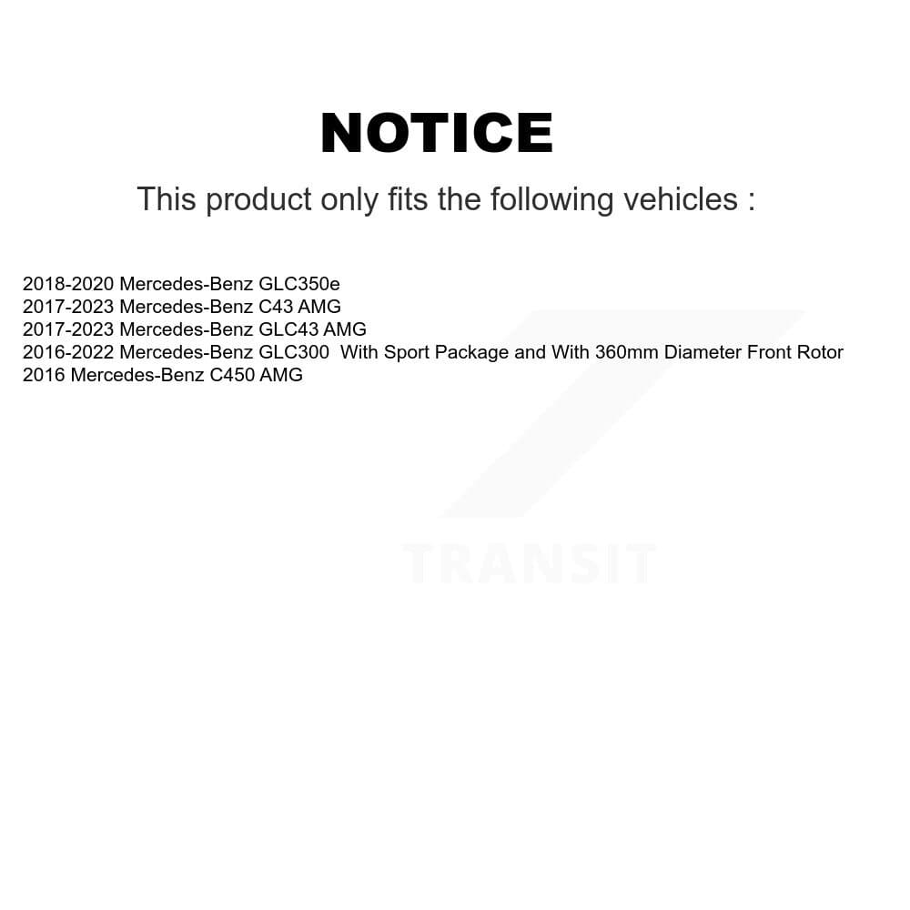 Genius - KG-101892 - Front and Rear Disc Brake Rotor Kits image 14