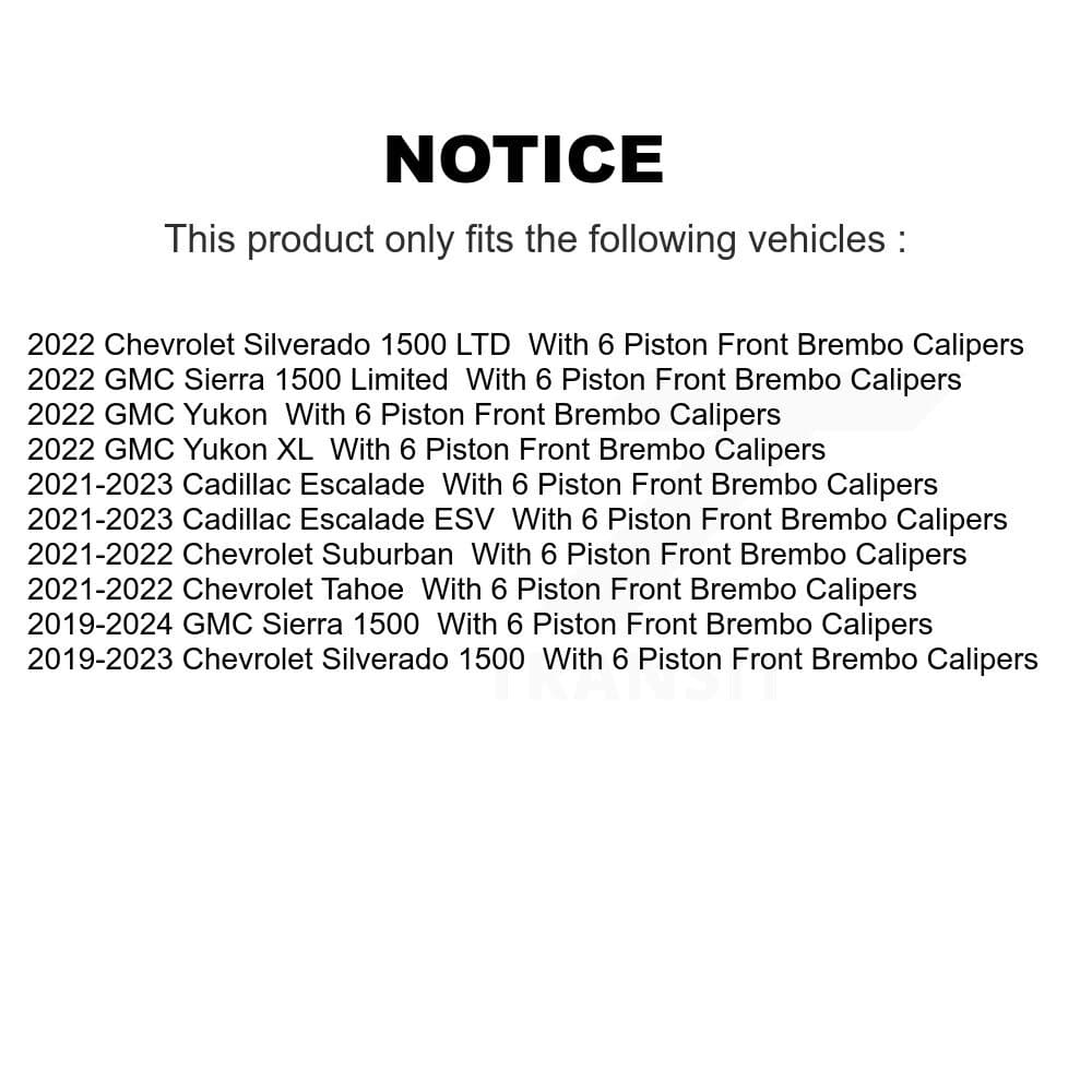 Genius - KG-101952 - Front Disc Brake Rotor Kits image 14