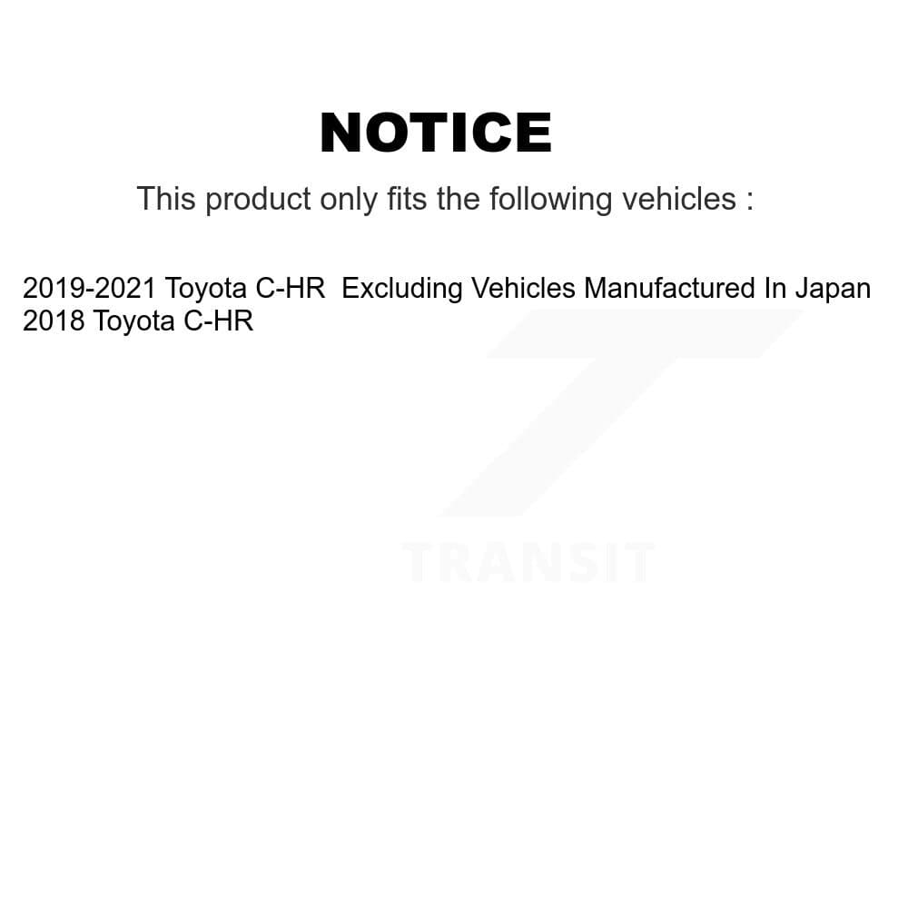 Transit Auto - KGA-100070 - Front Disc Brake Kits image 19