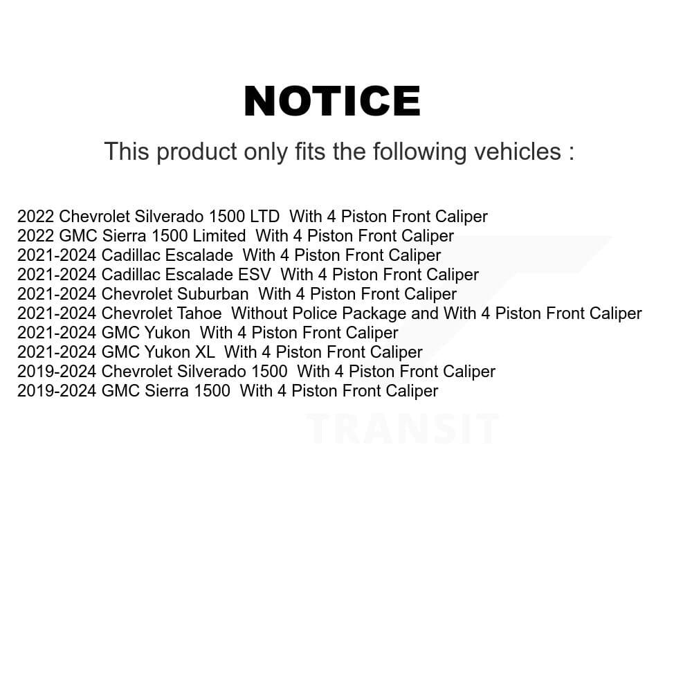 Transit Auto - KGA-100184 - Front Disc Brake Kits image 19