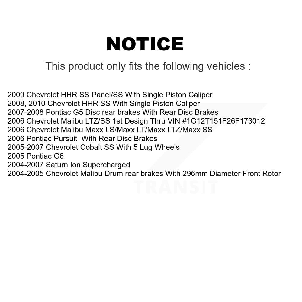 Transit Auto - KGA-100322 - Front Disc Brake Kits image 19