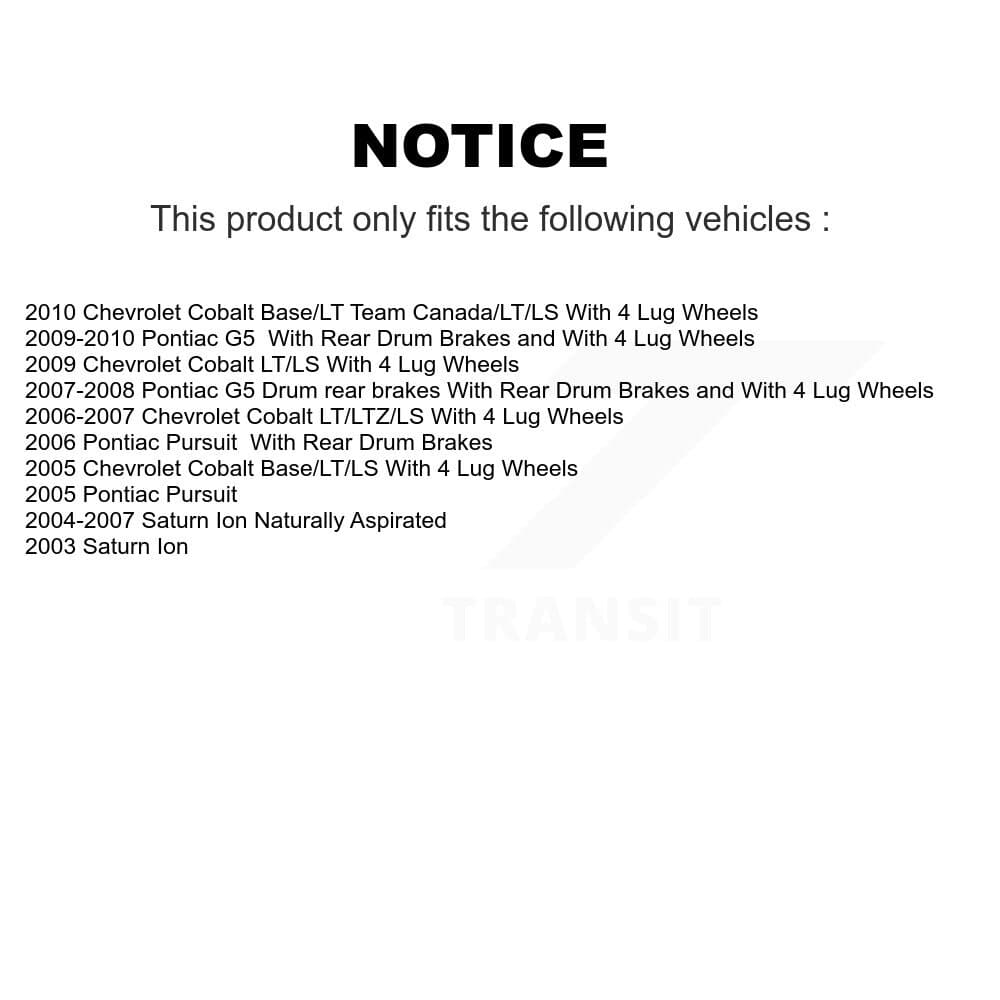 Transit Auto - KGA-100330 - Front Disc Brake Kits image 19