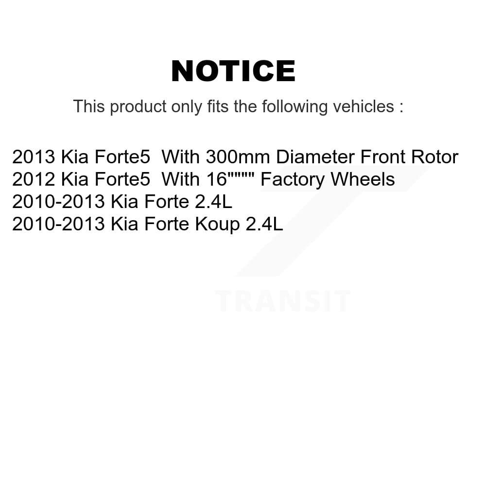 Transit Auto - KGA-100467 - Front Disc Brake Kits image 19