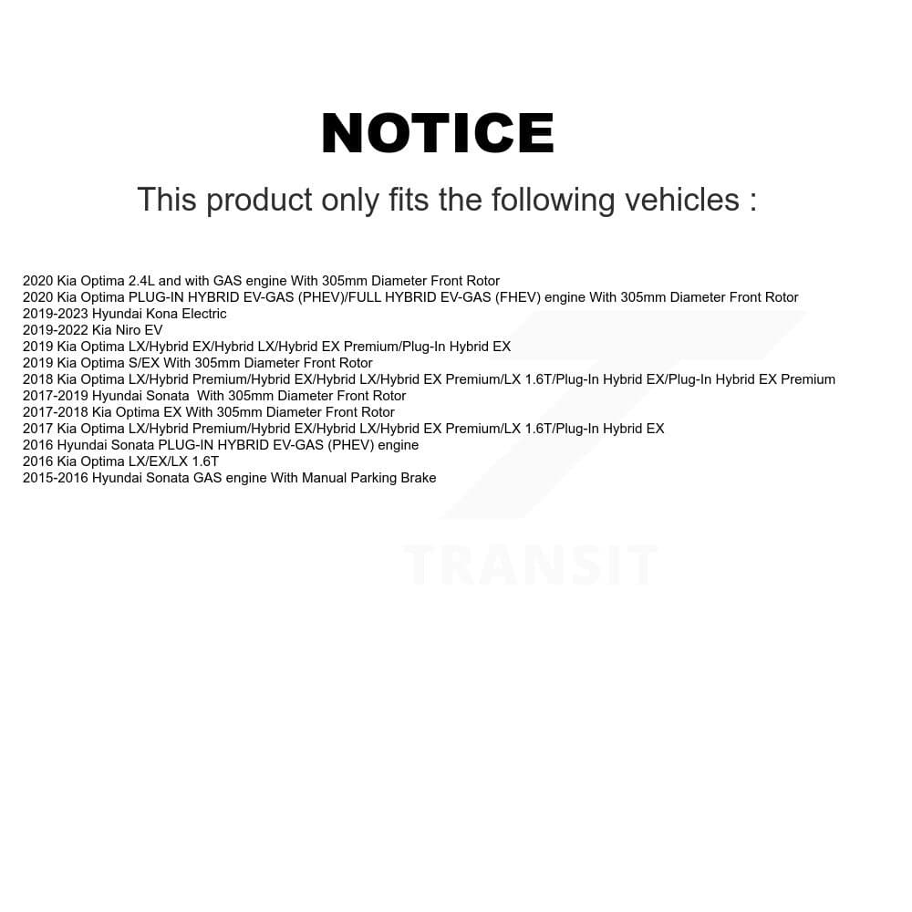 Transit Auto - KGA-100489 - Front Disc Brake Kits image 19