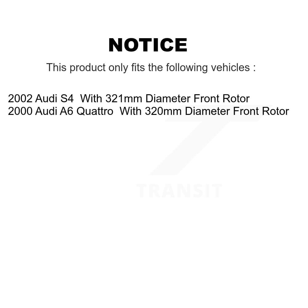 Transit Auto - KGA-100501 - Front Disc Brake Kits image 19
