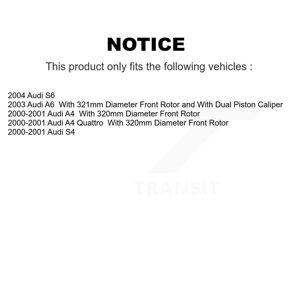 Transit Auto - KGA-100503 - Front Disc Brake Kits image 19