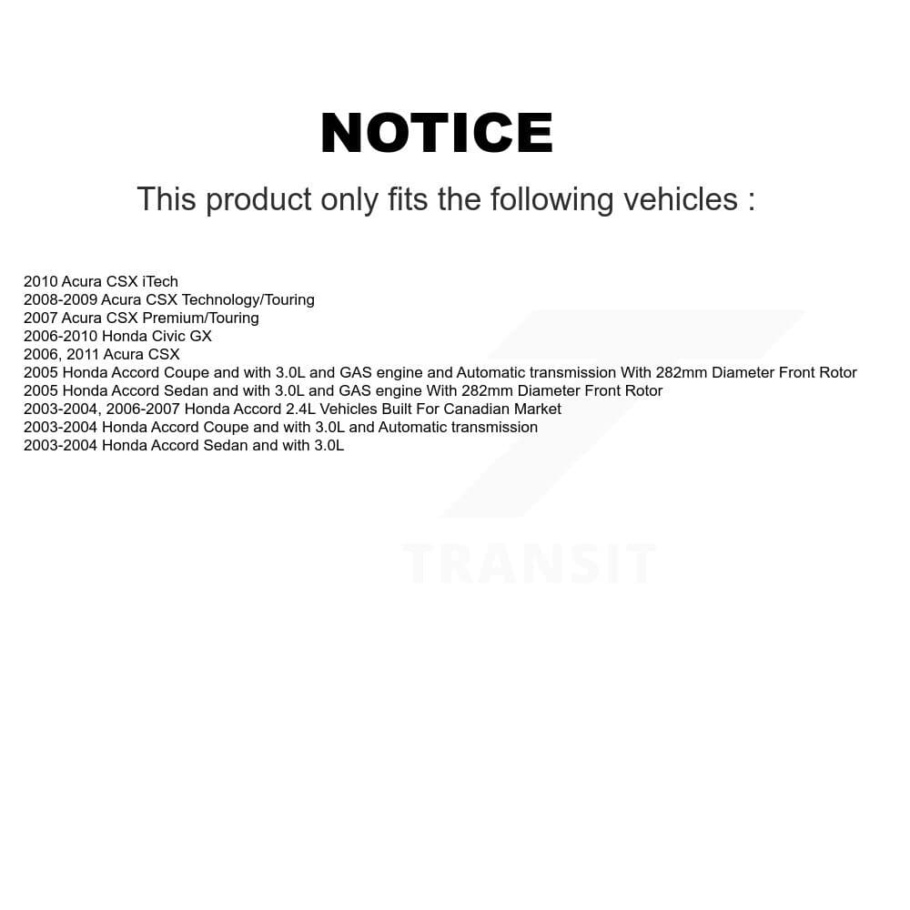 Transit Auto - KGA-100718 - Front Disc Brake Kits image 19