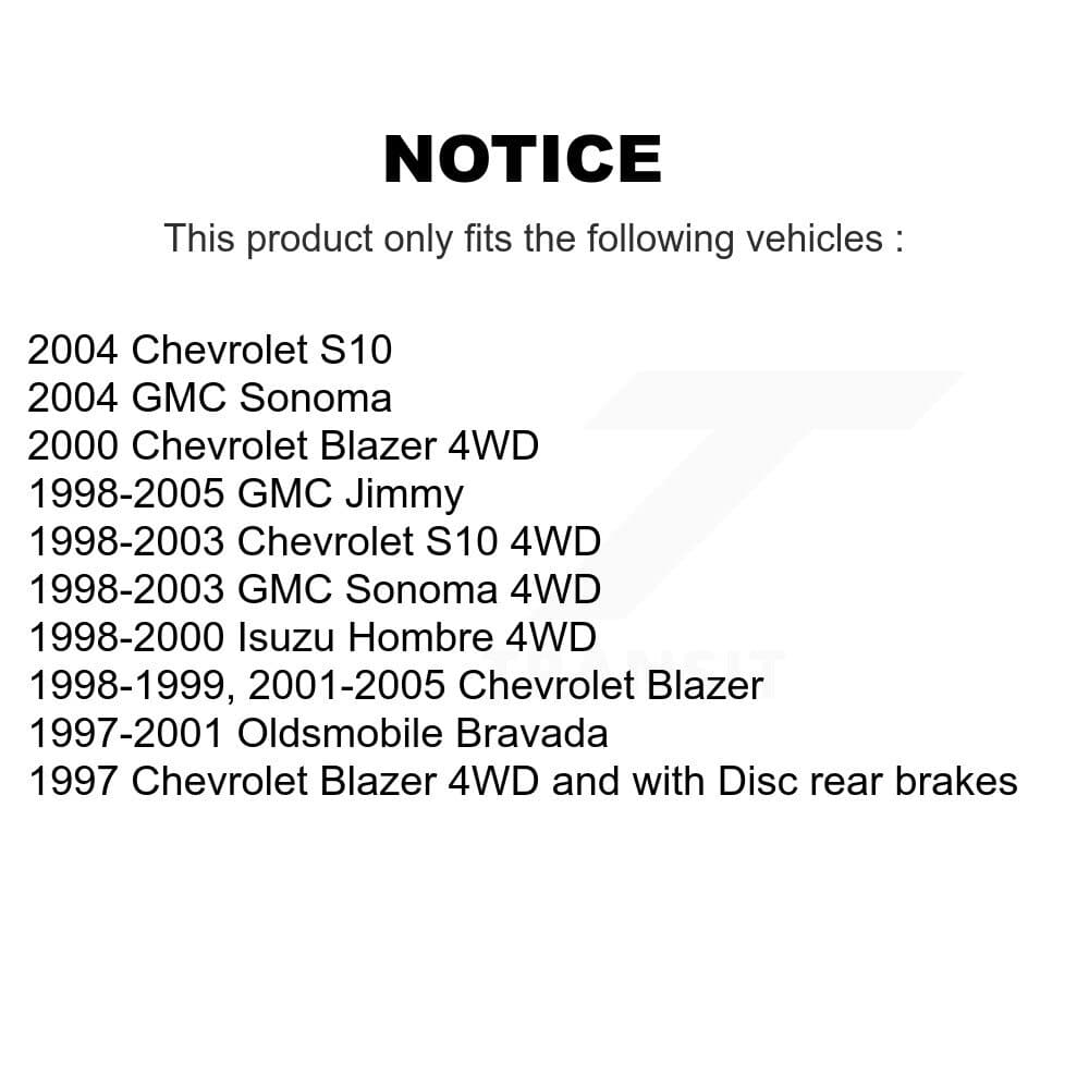 Transit Auto - KGA-100801 - Front Disc Brake Kits image 19