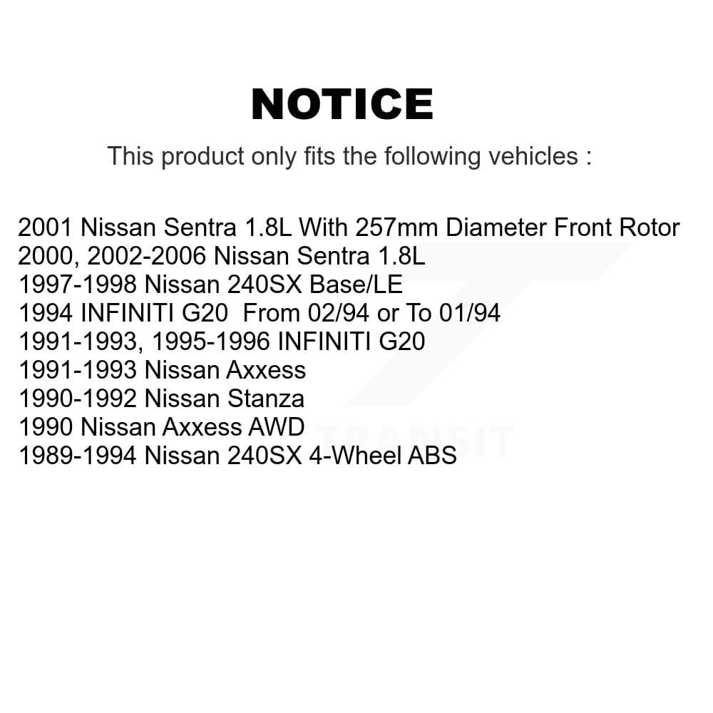 Transit Auto - KGA-100871 - Front Disc Brake Kits image 19