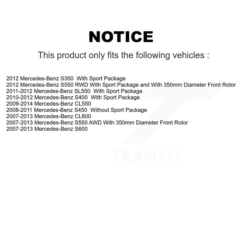 Transit Auto - KGA-101055 - Front and Rear Disc Brake Kits image 19
