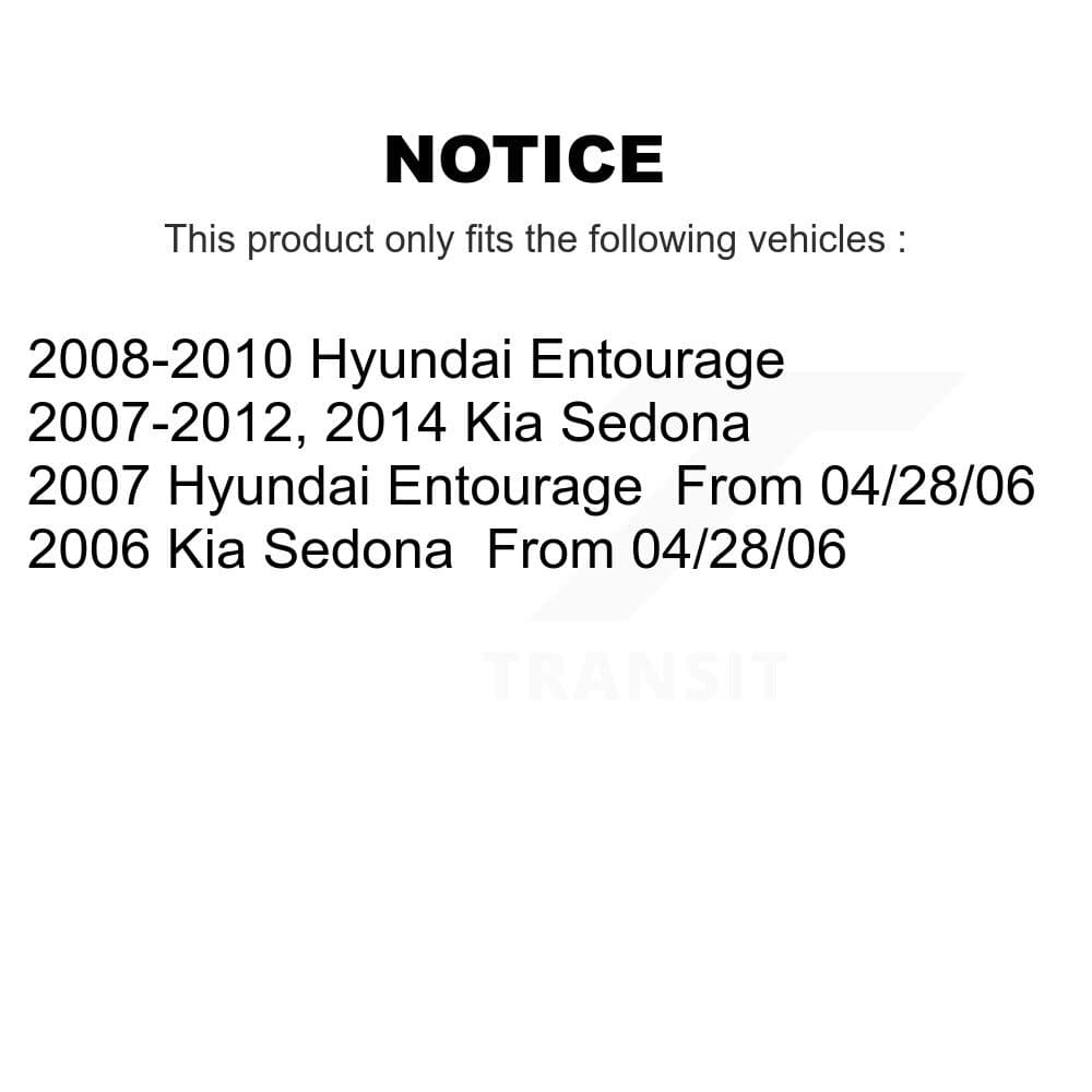 Transit Auto - KGA-101088 - Front and Rear Disc Brake Kits image 19