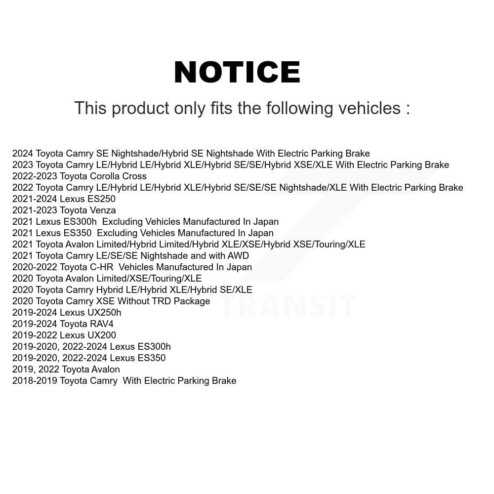 Transit Auto - KGA-101221 - Front and Rear Disc Brake Kits image 19