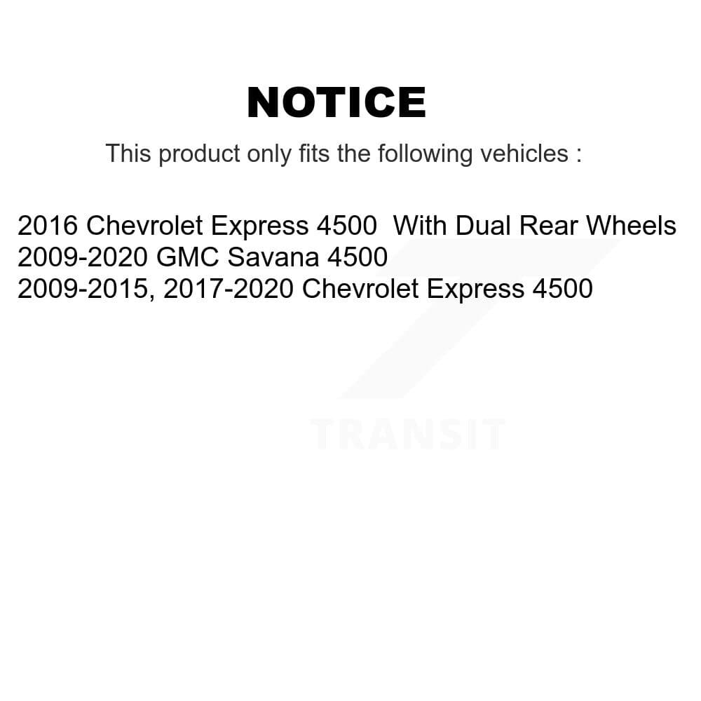 Transit Auto - KGA-101356 - Front and Rear Disc Brake Kits image 19