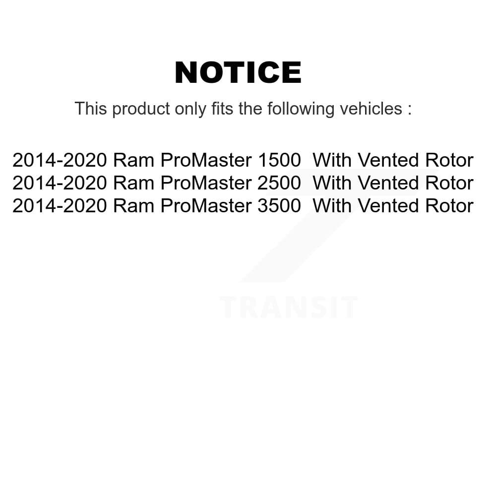 Transit Auto - KGA-101674 - Front and Rear Disc Brake Kits image 19