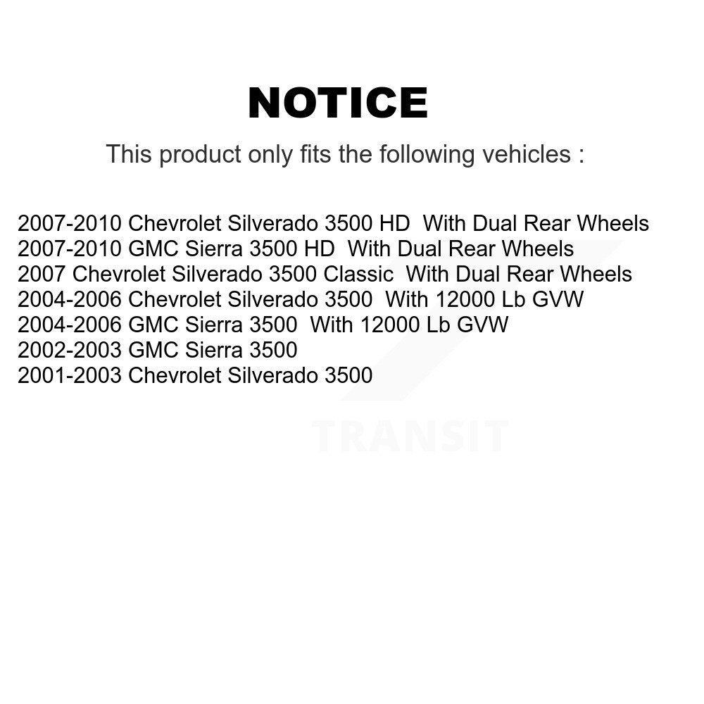 Transit Auto - KGA-101684 - Front and Rear Disc Brake Kits image 19