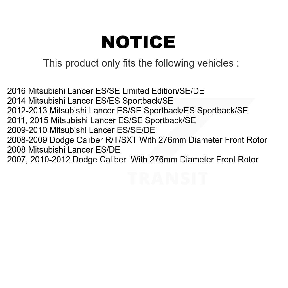 Transit Auto - KGA-101697 - Front and Rear Disc Brake Kits image 19