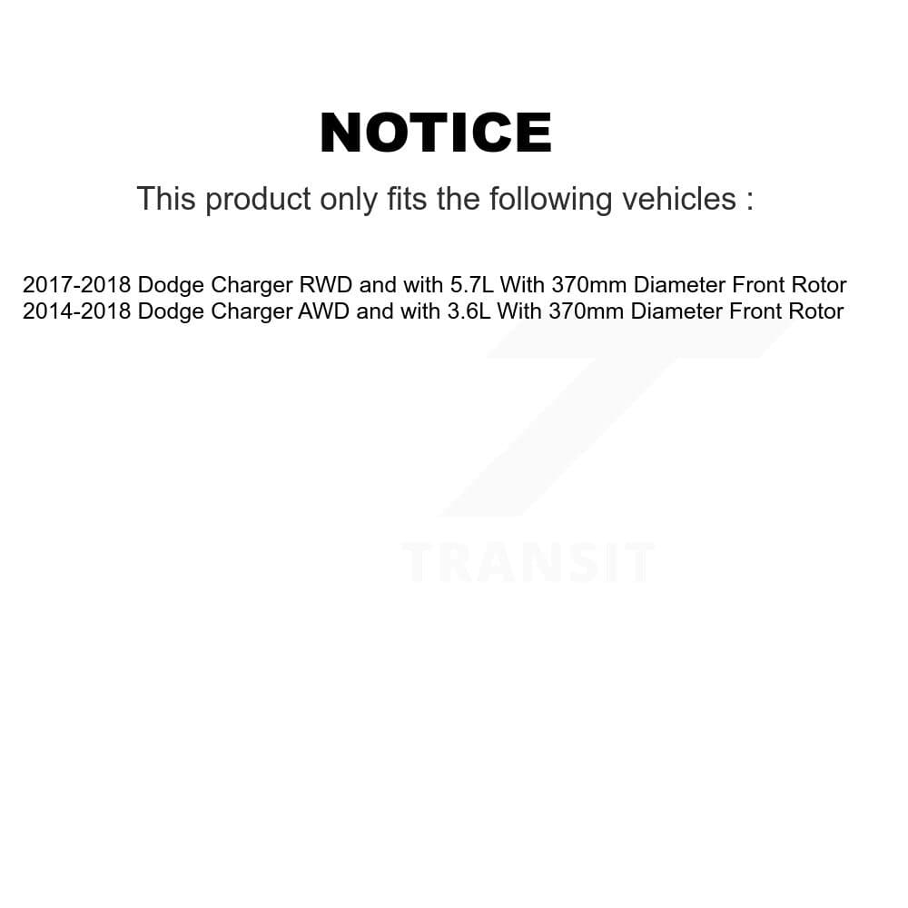 Transit Auto - KGA-101807 - Front and Rear Disc Brake Kits image 19