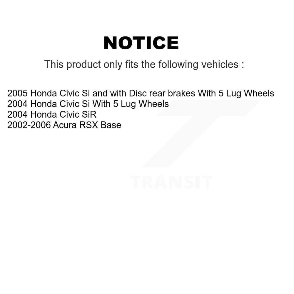 Transit Auto - KGA-101926 - Front and Rear Disc Brake Kits image 19