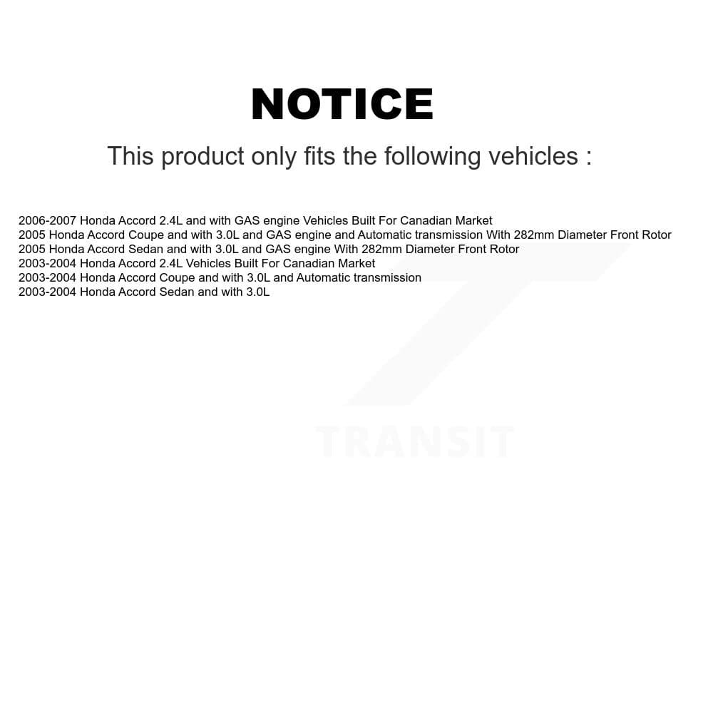 Transit Auto - KGA-101933 - Front and Rear Disc Brake Kits image 19