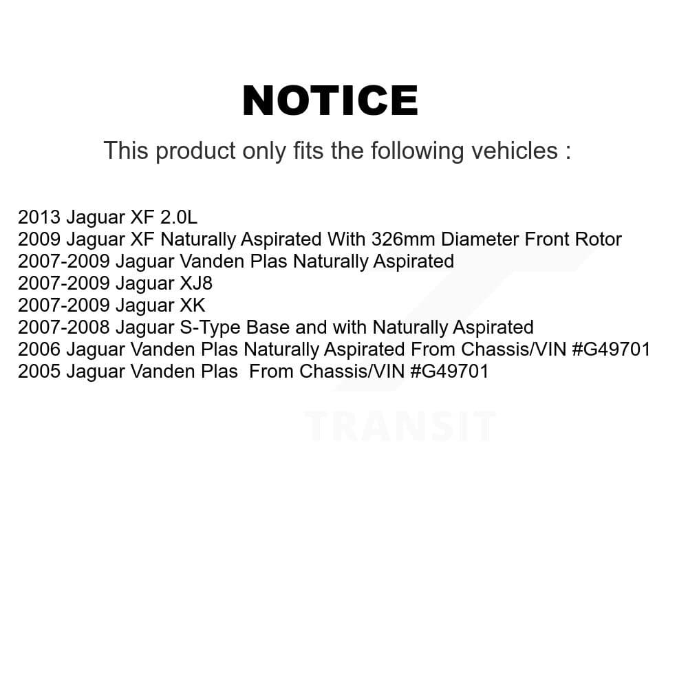 Transit Auto - KGA-102512 - Front and Rear Disc Brake Kits image 19
