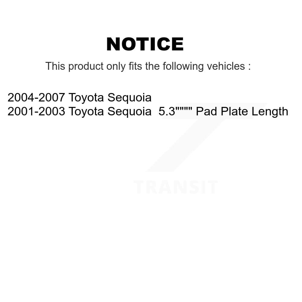 Transit Auto - KGA-102721 - Front and Rear Disc Brake Kits image 19