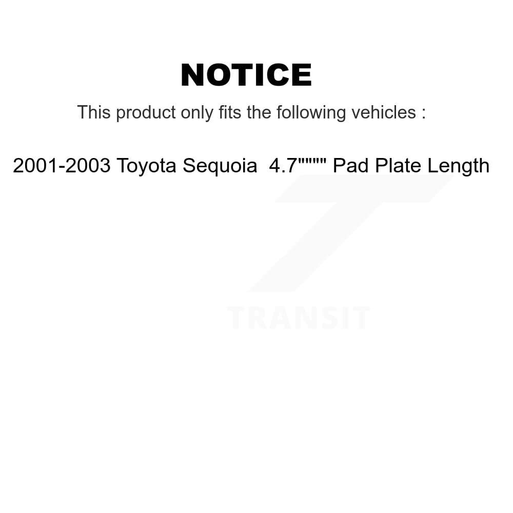 Transit Auto - KGA-102728 - Front and Rear Disc Brake Kits image 19