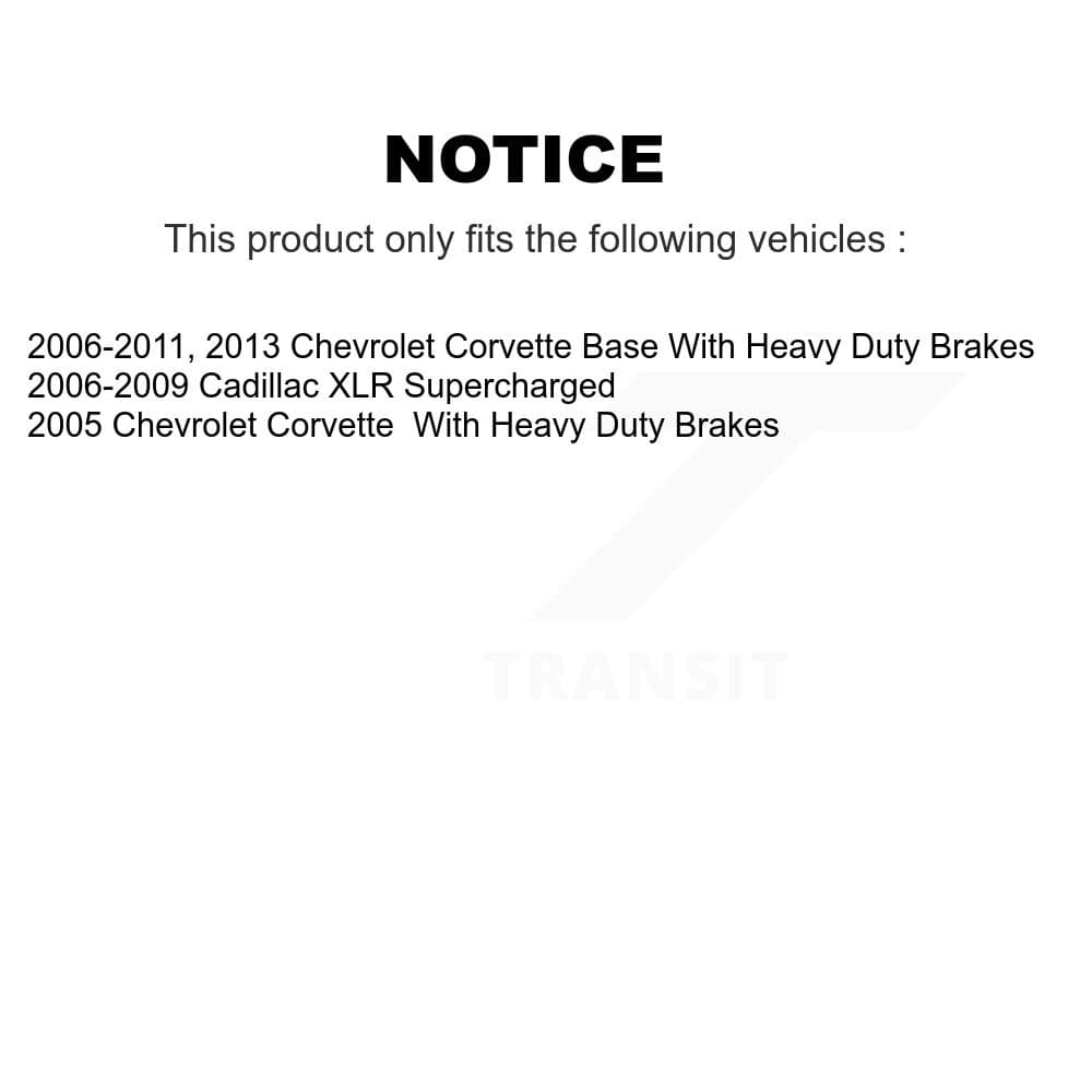 Transit Auto - KGA-102835 - Front and Rear Disc Brake Kits image 19