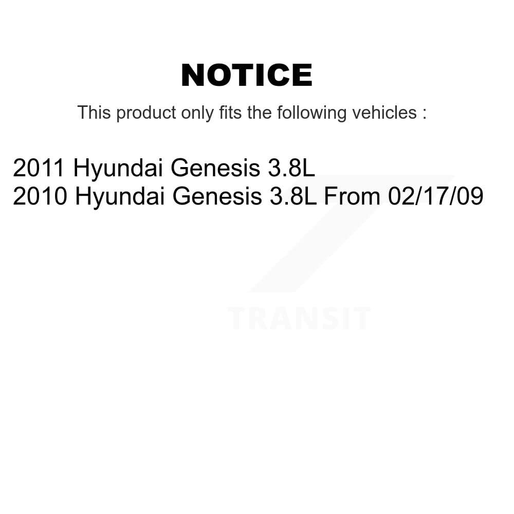 Transit Auto - KGA-103107 - Front and Rear Disc Brake Kits image 19