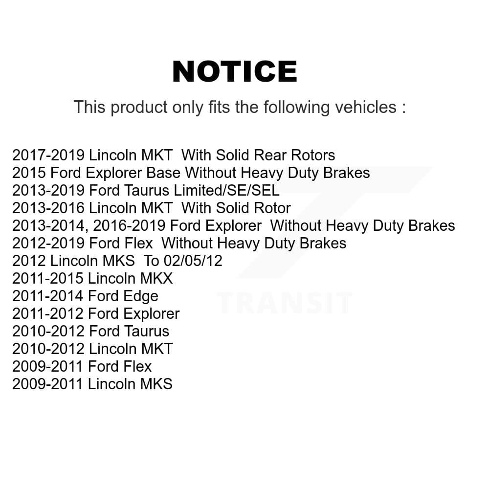 Transit Auto - KGA-103395 - Rear Disc Brake Kits image 19