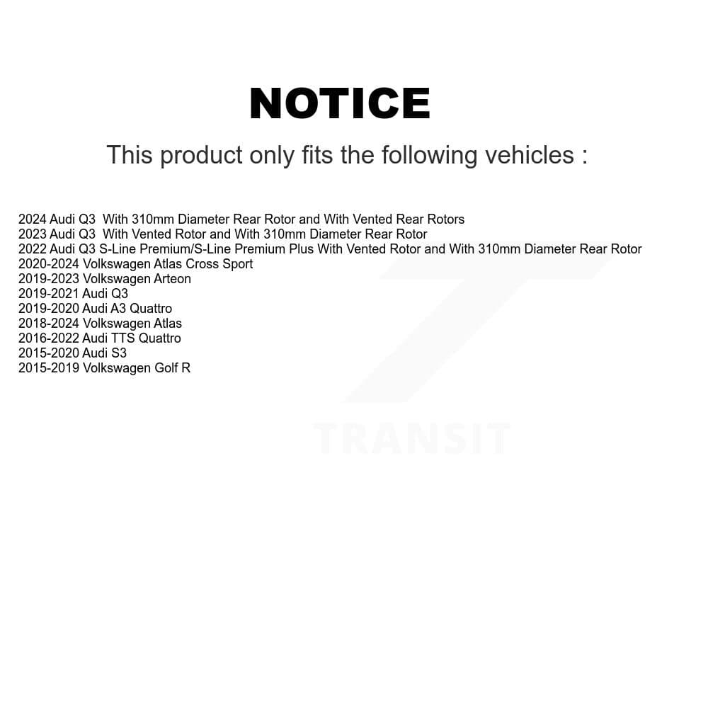 Transit Auto - KGA-103476 - Rear Disc Brake Kits image 19