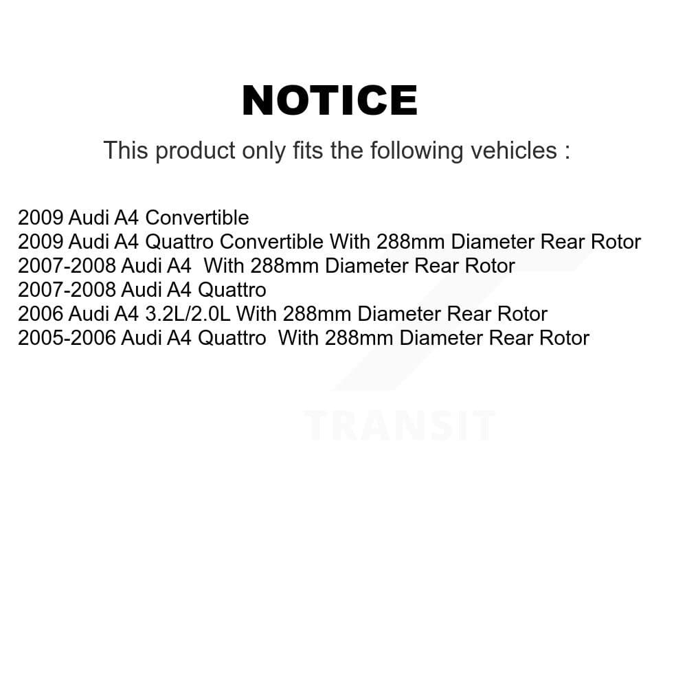 Transit Auto - KGA-103481 - Rear Disc Brake Kits image 19