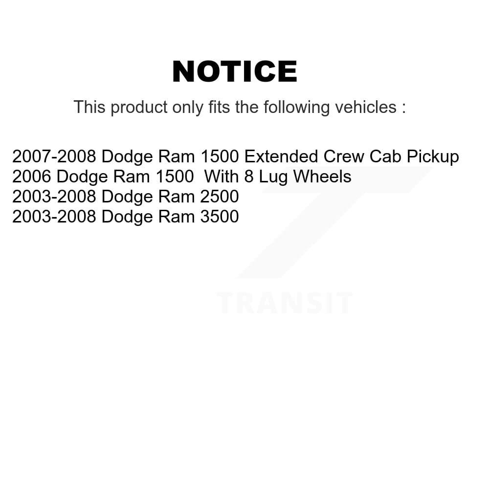 Transit Auto - KGA-103536 - Rear Disc Brake Kits image 19