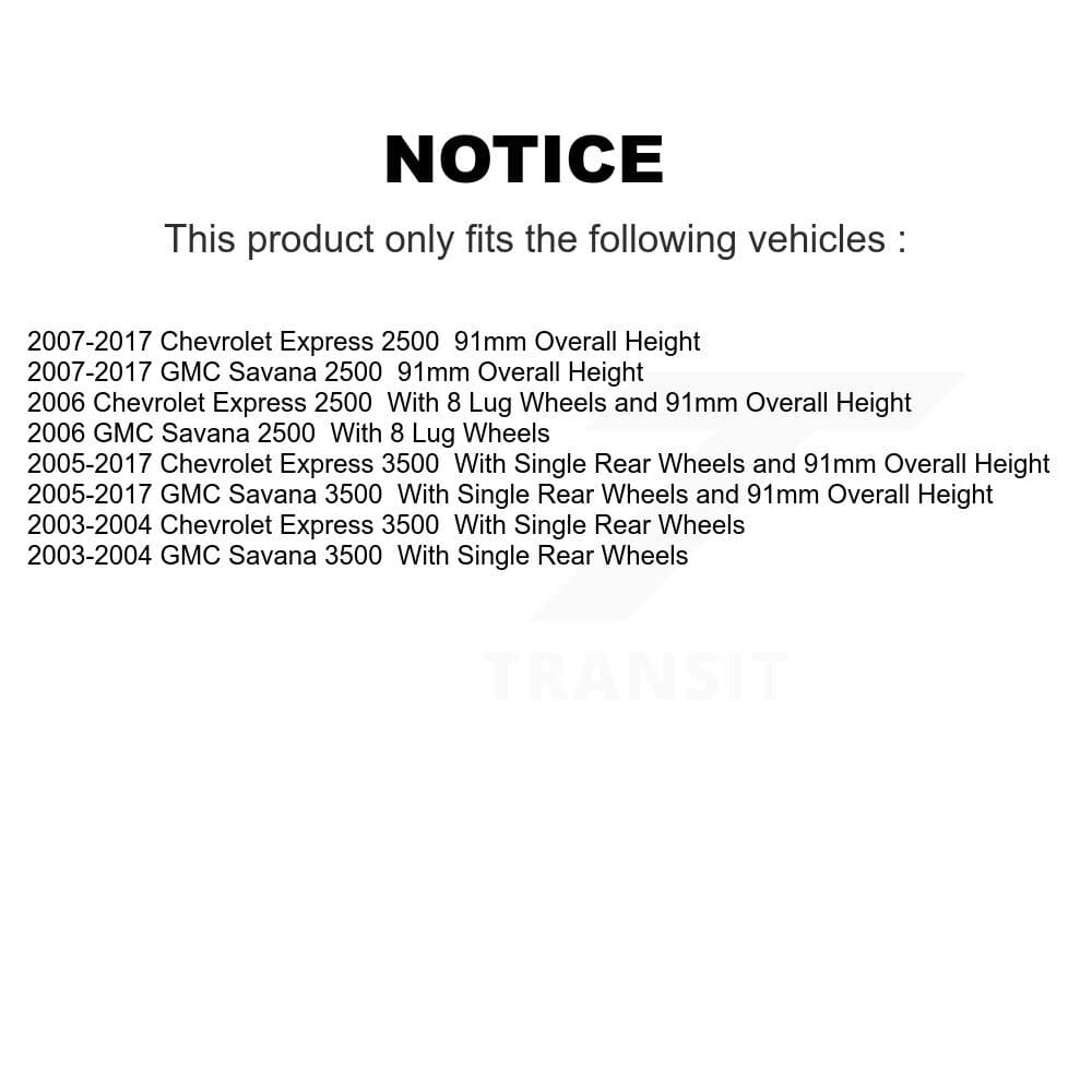 Transit Auto - KGA-103542 - Rear Disc Brake Kits image 19