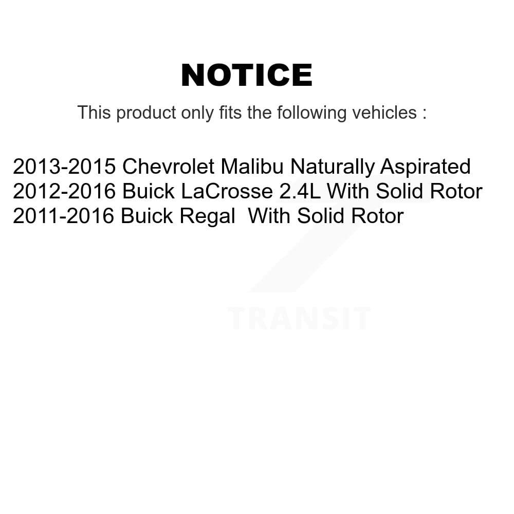 Transit Auto - KGA-103681 - Rear Disc Brake Kits image 19