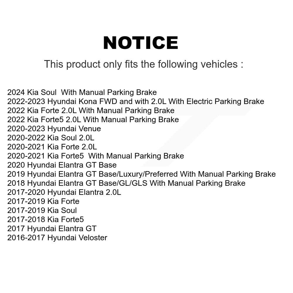 Transit Auto - KGA-103820 - Rear Disc Brake Kits image 19