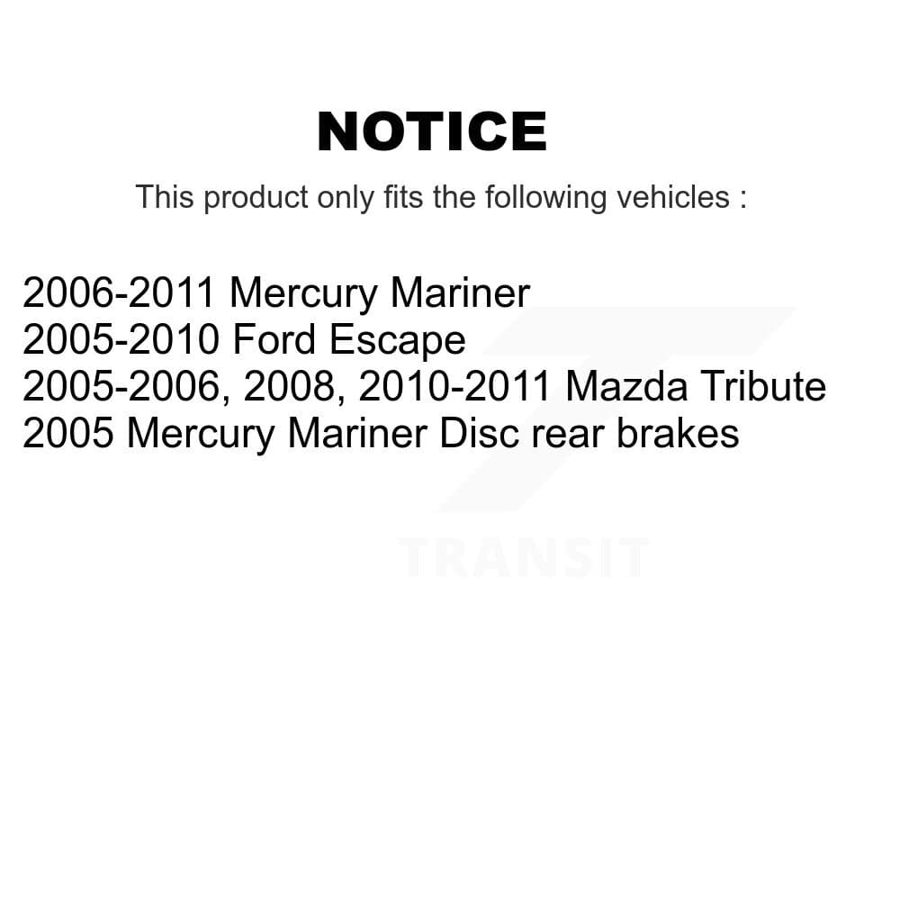 Transit Auto - KGA-104051 - Rear Disc Brake Kits image 19